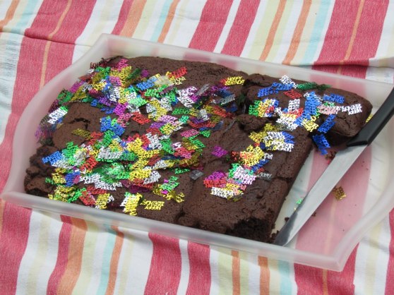 Chocolate brownie cake 